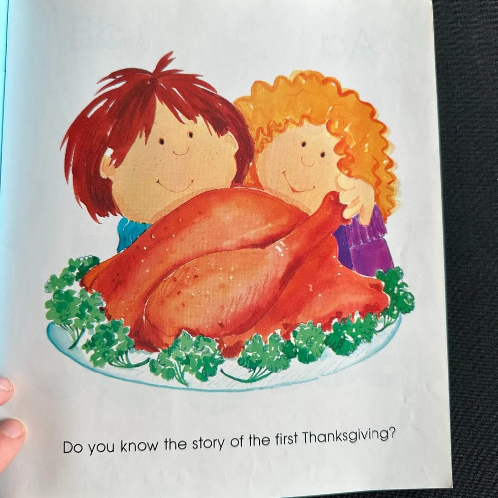 Troll Associates ABC Adventures Valentine & Thanksgiving Books 1985